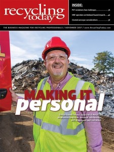 Recycling Today - November 2017 Cover
